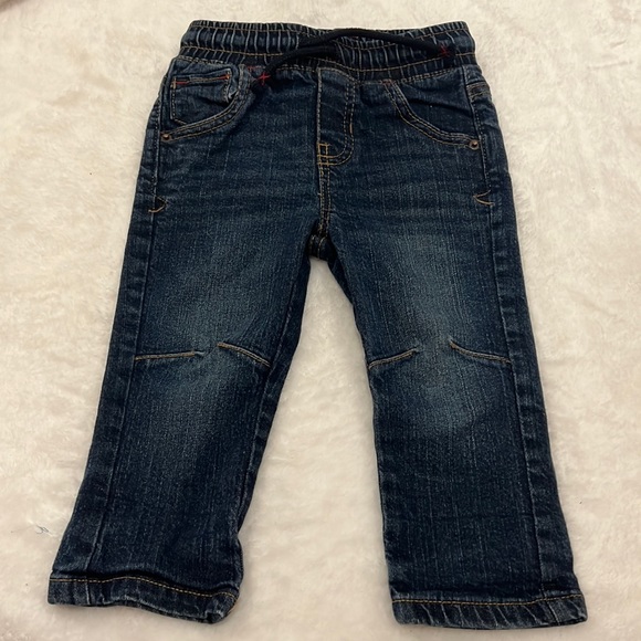 Cat & Jack Other - Cat & Jack straight leg jean with jogger style drawstring waist band